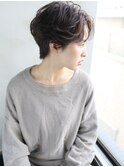 天神【BIRTH】ハンサムショート×ネイビーカラー　2