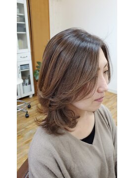 ヘアーアンドメイク ペリドット(hair&make Peridot) ロングレイヤー