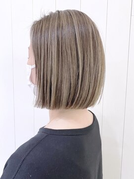 アイティーバイアルバム 八王子店(IT by ALBUM) アッシュバレイヤージュ_ラベンダーカラー_ba325211