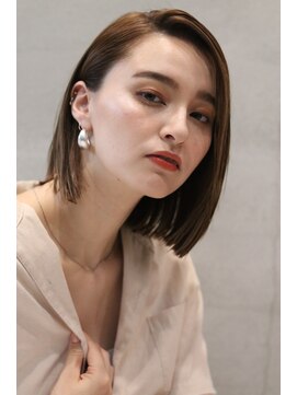 ダブル(W) 【hair salon W】ストレートボブ