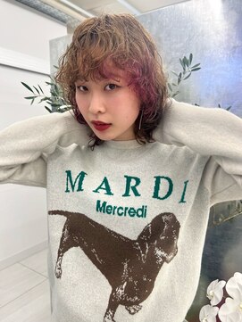 バサ 池袋東口店(BASSA) 【デザインカラーもNegishi にお任せ】brown×pink hair