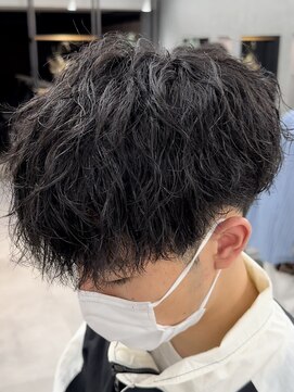 オーバルバイアピッシュ(OVARL by apish) くせ毛さんも縦落ちパーマ波巻きパーマruka___apish/癖毛カット