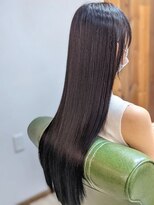 ムー(moo.) 斜めバング/グレージュカラー/シルキーベージュ/矢場町