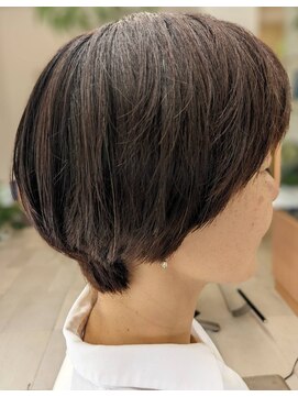 グラムゼロ 大人カワイイショートボブスタイル