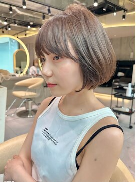 ロンドブルーム 天神大名店(Lond Bloom) 10代20代30代ショートボブ髪質改善丸みショート似合わせカット