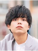 メンズ好感度 ナチュラルニュアンスマッシュ ソフトスパイラル