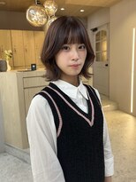 ボタン テンジン(VOTAN tenjin)&nbsp;チョコレートカラー/艶髪/顔周りカット/天神韓国ヘア