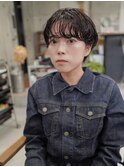 マッシュショート×パーマ福岡 パーマ デジタルパーマ 髪質改善
