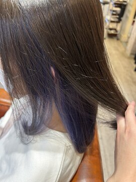 モンド ホリスティック ヘアー(MONDE Holistic Hair) インナーカラー/アッシュ/ブルーラベンダー