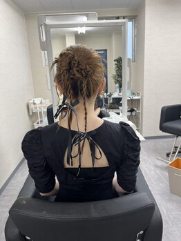 サロン ドノア(SALON DE Noah)の写真/【初回ヘアセット1000円♪】結婚式の二次会、女子会、デートなど…◇特別な日はプロの技で誰よりも可愛く☆