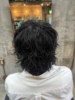 カーニー 上野(kearny)&nbsp;ツイストスパイラルパーマ縦落ちパーマメンズ波巻きパーマ