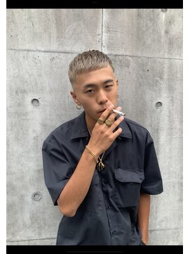 アンクヘアー(Ank hair) 金髪フェード