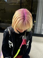 コラン 中目黒(collan) ルーツカラー×ミニボブ