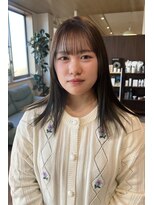 ビスポーク(BESPOKE)&nbsp;髪質改善オリーブグレージュストレート