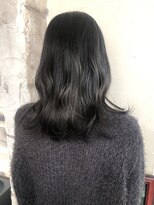 オートゥール(hair room Auteur)&nbsp;20代30代大人可愛い髪質改善カラーブルーブラック透明感