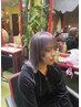 カット＋デザインカラー＋ハホニコトリートメント 24310→21560