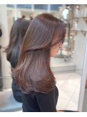 ☆かきあげ前髪/表面レイヤー/毛流れカット