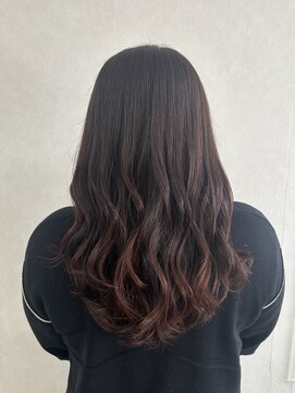 シャール(shall) ピンクブラウンカラー