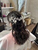 シェリッシュ ノース(Sheriche North)&nbsp;ハーフアップ