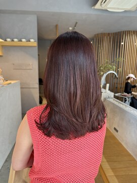 ミー(mii) 【mii】チェリーブラウン/ミディアムレイヤー