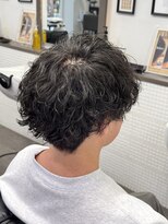 スカイシープレイス 錦糸町&nbsp;波巻きシャドウパーマ[錦糸町/理容室/メンズ/パーマ/ツイスパ]