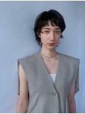 ニュアンスマレットショート