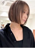 ハイライトバレイヤージュダブルカラーケアブリーチ20代30代