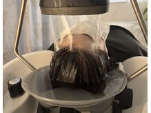 カナエルドットヘア(kanaeru.hair)の雰囲気（炭酸頭浸浴やヘッドスパによる頭皮ケアで内側からのケアもします）