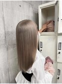 イメチェン/レッドブラウン/フルバング/似合わせカット/海老名駅