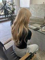 ノートエートル 西金沢(Nought etre)&nbsp;20代/30代/抜きっぱなしブランド/ハイトーンカラー/ツヤ髪