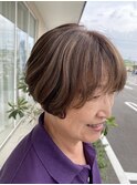 《HAIRZ》大岩真弓　白髪ぼかしハイライト