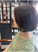 インナーカラーボブ
