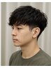 男性専用【旬ヘアで垢抜け】カット+パーマ+炭酸シャンプー