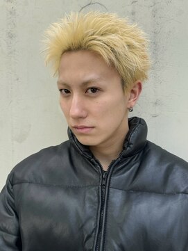 ロンドガルマン 名古屋(Lond GULLMAN) ハイトーンスパイキーショート