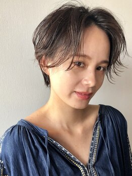 ソルト 舞鶴店(Salt)の写真/似合わせ×髪質改善で、扱いやすくて可愛いショートに。大人女性の魅力を引き出すスタイルが得意です◇