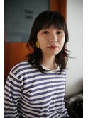 ＜yosuke＞レイヤーカット &nbsp;透明感カラー　グレージュ &nbsp;ベージュ