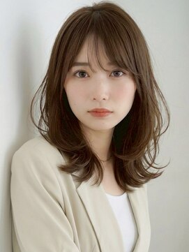ケーツー エソラ池袋店(K-two) レイヤーカット*ミディアムヘア*前髪カット*顔周り*髪質改善