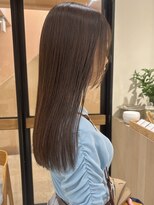 シーア(ciia)&nbsp;透明感カラー ニュアンスカラー 髪質改善カラー くすみブラウン