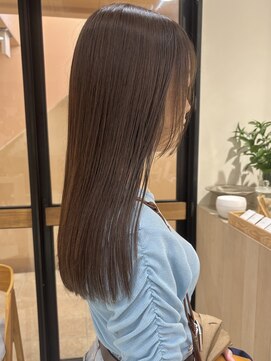 シーア(ciia) 透明感カラー ニュアンスカラー 髪質改善カラー くすみブラウン