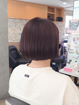 ジェイジェイウィル 一之江店(JJ will) 大人かわいいボブヘア＆ピンクカラー