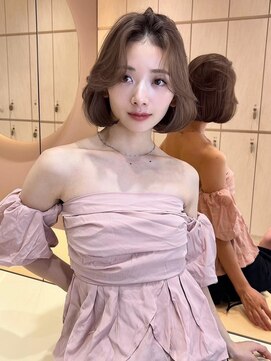 グローアイヴィ 大宮(GLROW IVY) 大人ガーリー/似合わせカット/ミディアムレイヤーカット/大宮