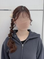 ラビス 浦和(Lovis)&nbsp;ハッシュカット/顔周りカット/ダークブラウン/シャギーカット