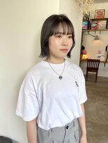 ヘアーアイストゥーレ(HAIR ICI TRE) ブリーチなしカラー グレージュ春カラー担当渡辺聖