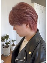 エフコード 難波(F-CODE)&nbsp;メンズブリーチカラー【ピンクベージュ】