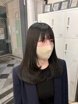 ココロ(COKORO)&nbsp;layer cut × Olive greige