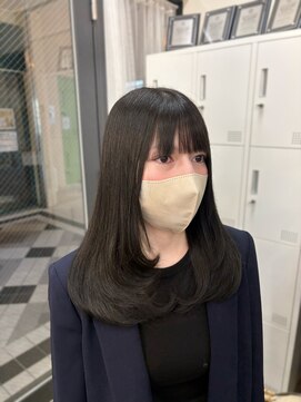 ココロ(COKORO) layer cut × Olive greige