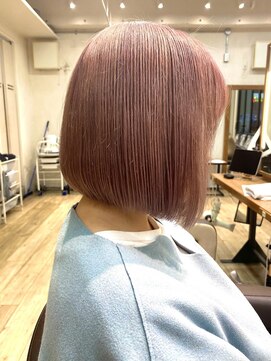 リーナ ビューティガーデン(LiNA BeautyGarden) タッセルボブ ピンクべ-ジュ