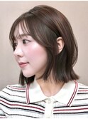 【yuuka】レイヤーカット 透明感カラー似合わせカット前髪