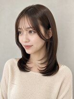 フォト イケブクロ(foto IKEBUKURO)&nbsp;結べる小顔ミディアムレイヤー/大人ミディアム/イメチェン/池袋