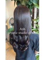 アッシュ アーティスティック スタジオ オブ ヘア(Ash artistic studio of hair)&nbsp;ダークグレージュ